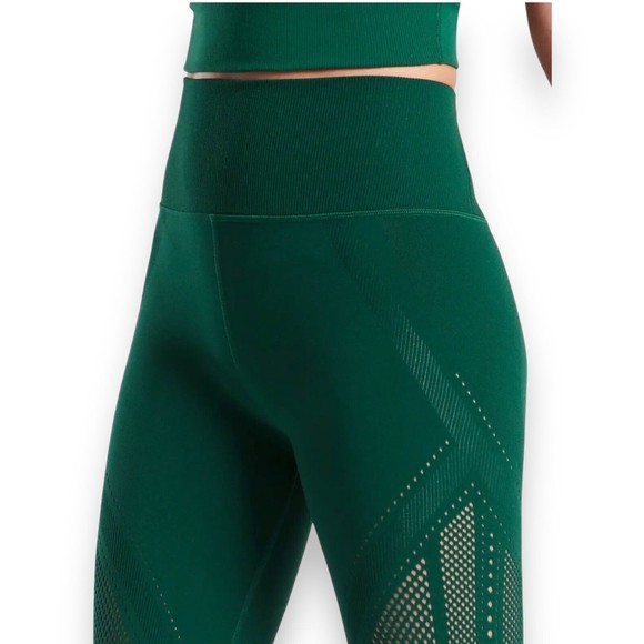 Athleta Dragonfly Green Pavana 7/8 Tight Yoga Fitness Pant #405734 XS/XXS - Picture 3 of 8